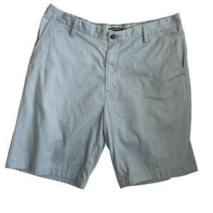 Nautica Mens Shorts 36 Blue Cotton Chinos Mid‎ Length Casual Coastal Preppy